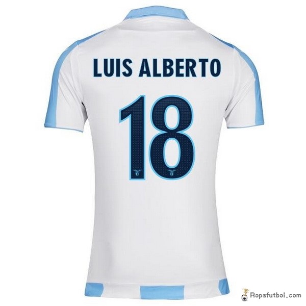 Camiseta Lazio Replica Segunda Ropa Luis Alberto 2017/18